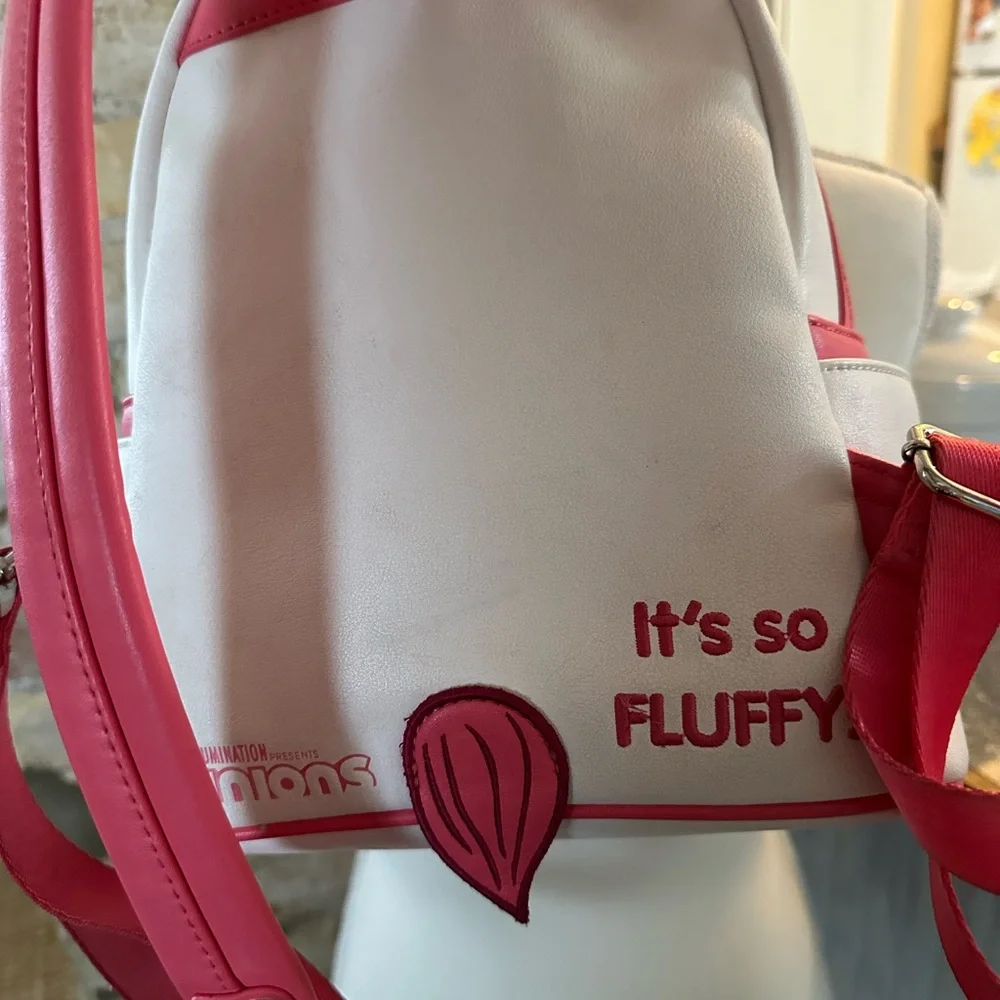 Loungefly Funko PoP! Despicable Me Fluffy Unicorn Kids Backpack - Picture 5 of 9